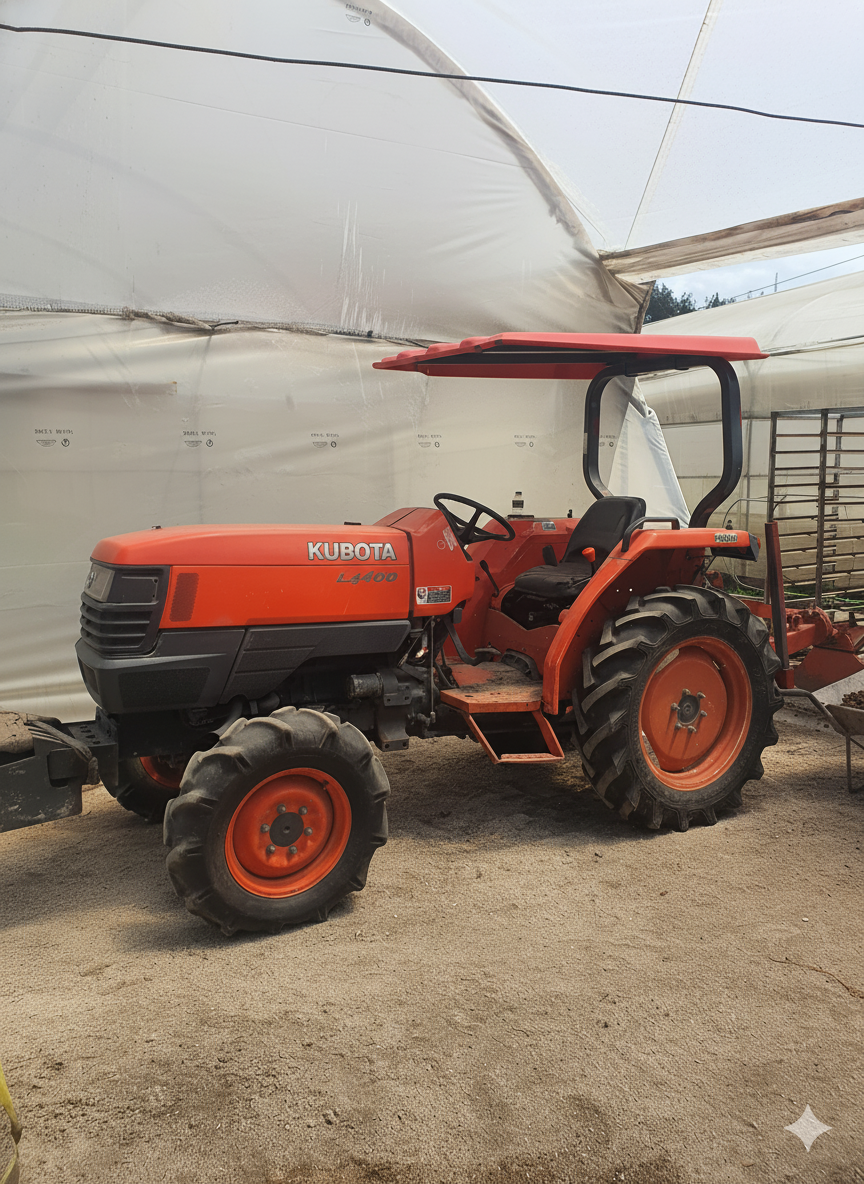 Tractor de trabajo agrícola